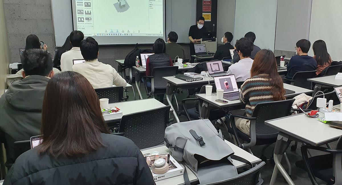 심플한 화면구성