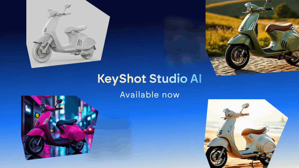 KeyShot Studio AI – Available now